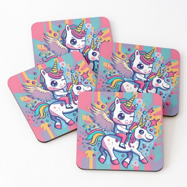 Item preview, Angle riding unicorn designed and sold by SabyDigitalArt.