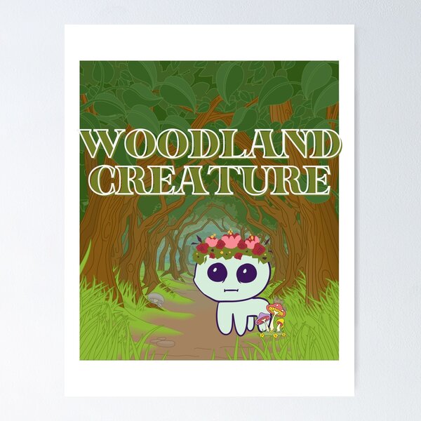 Item preview, Woodland Autism Creature designed and sold by goblinbabe.