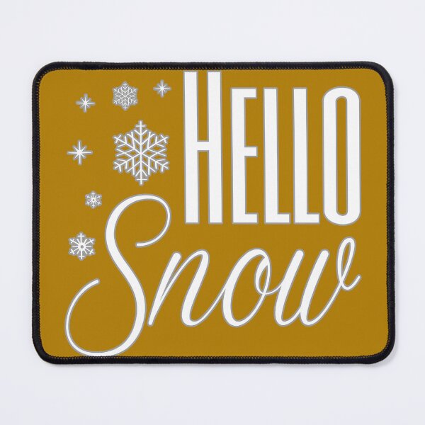 Item preview, Hello snow  designed and sold by Riyadkh.