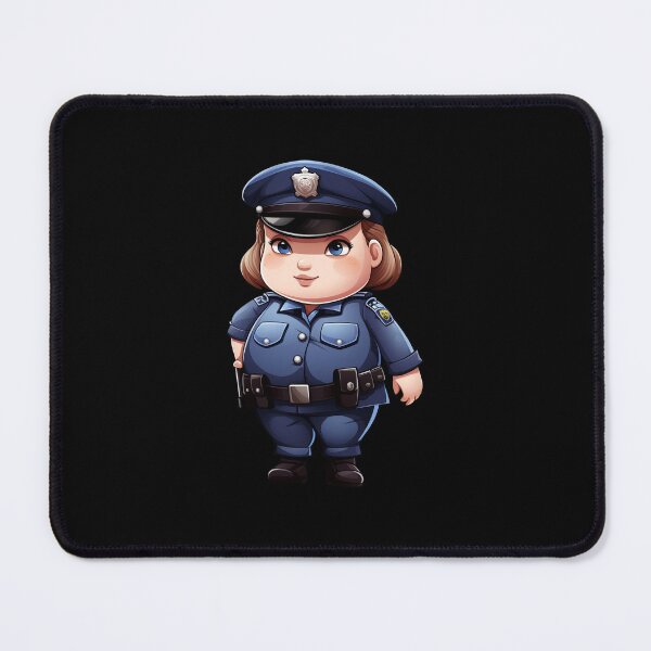 Item preview, Fat policewoman designed and sold by Soulskier.