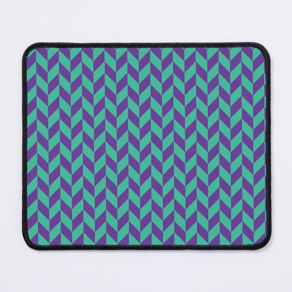 Item preview, Dual Color Chevron 04 : Teal and Purple designed and sold by rsty11.