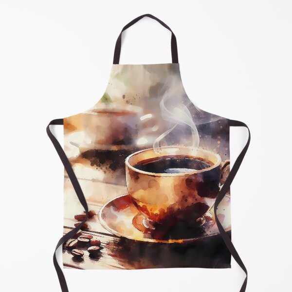 Artikelvorschau, Eine Tasse Kaffee-Aquarell-Malerei entworfen und verkauft von Coffee Lifestyle.