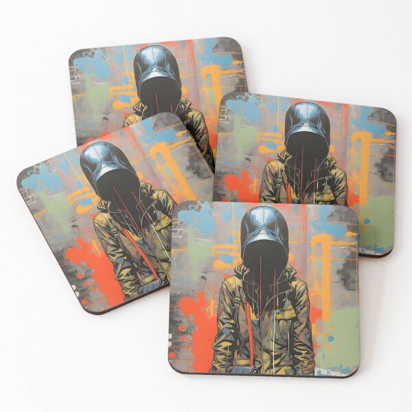 Item preview, Colorful people pop art - 8 designed and sold by vsartmaking.