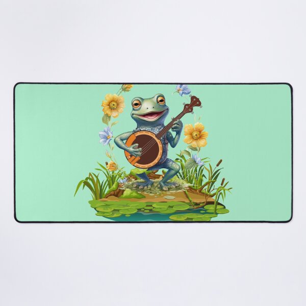 Item preview, Vintage Banjo Frog Singing designed and sold by my-green-gecko.
