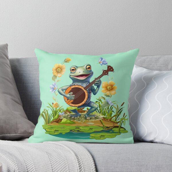 Item preview, Vintage Banjo Frog Singing designed and sold by my-green-gecko.