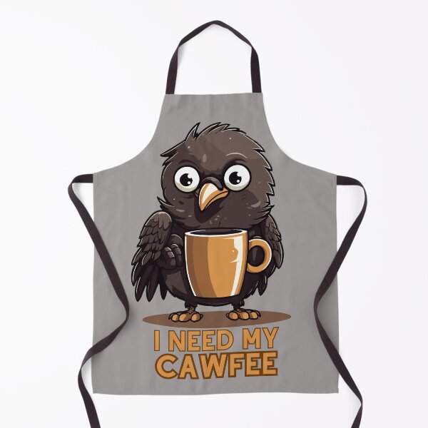 Item preview, The crow needs coffee designed and sold by DominDesigns.