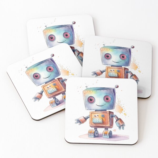 Item preview, Happy Bot designed and sold by papersandtschai.