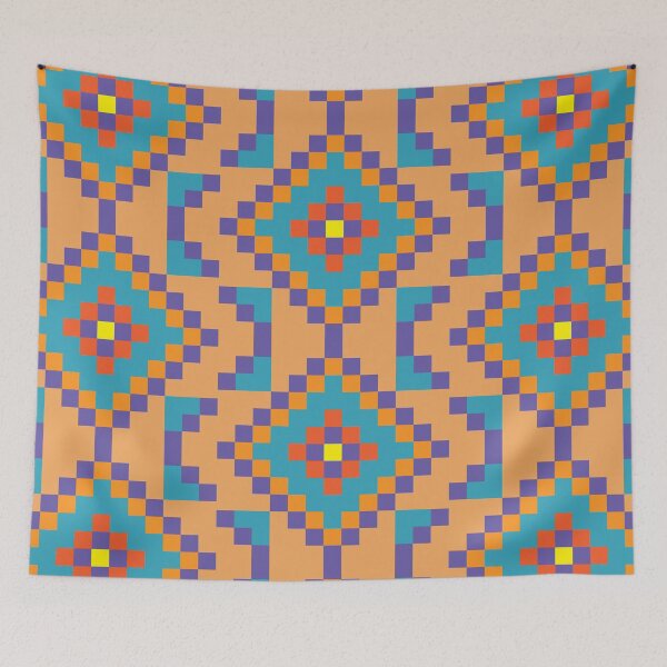 Item preview, Ornamental Weaving, Geometric Art, Abstract Design, Textile Pattern, Decorative Element. designed and sold by inspiration3.