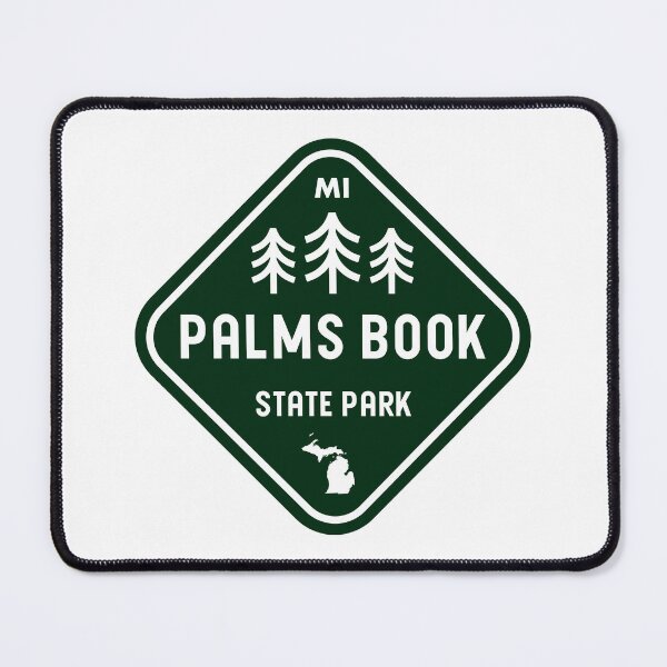 Item preview, Palms Book State Park Michigan Rhombus designed and sold by bivenart.