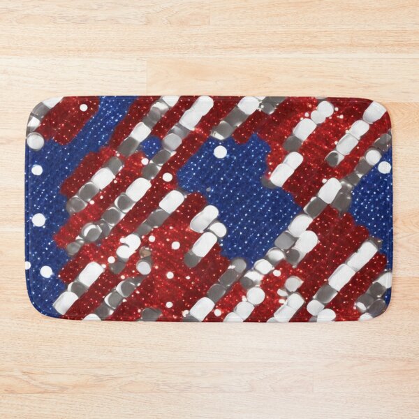 Item preview, Stars and Stripes Sparkle: A Patriotic Christmas Sequin Pattern designed and sold by Poetic4Passion.