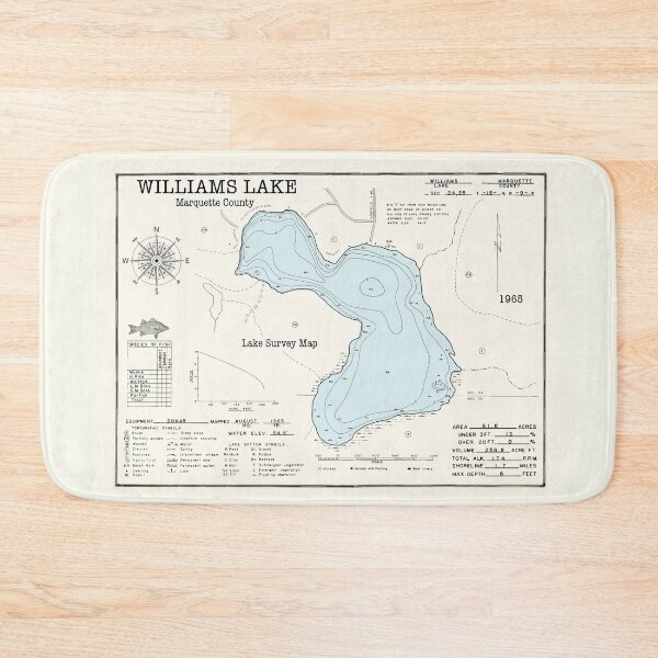 Item preview, Williams Lake WI Marquette County  designed and sold by Jean Plout.