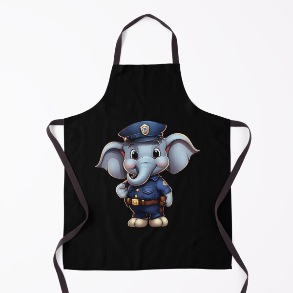 Item preview, Elephant policewoman designed and sold by Soulskier.