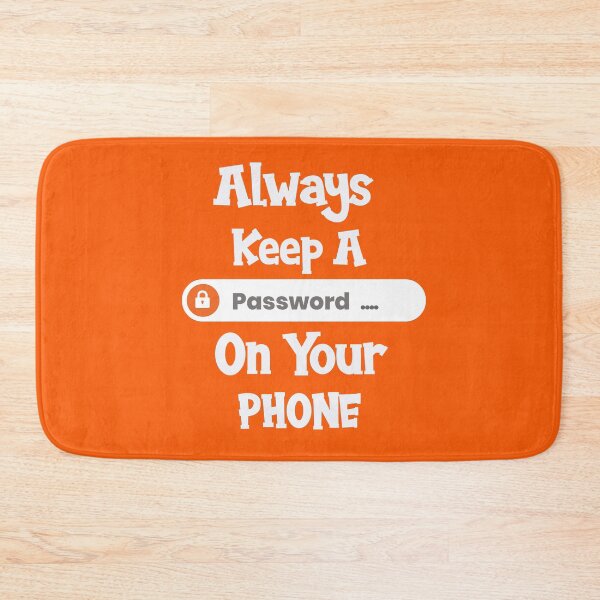 Item preview, Funny  Always Keep A Password On Your Phone Horse Video Orange Secure Your World designed and sold by faicalart.