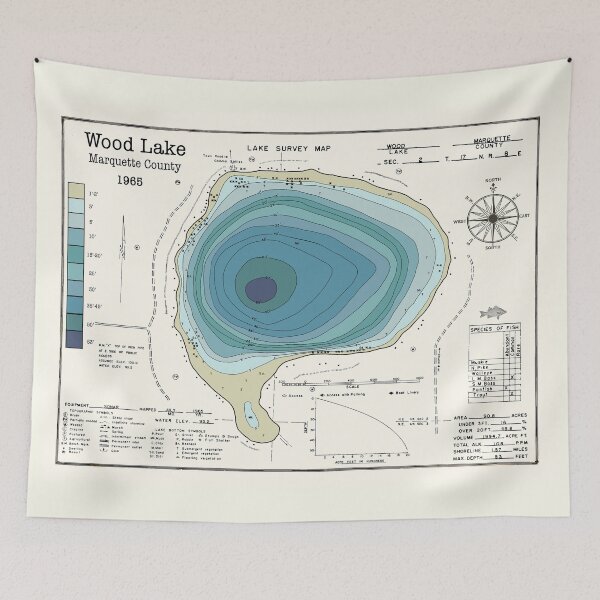 Item preview, Wood Lake WI Marquette County  designed and sold by Jean Plout.