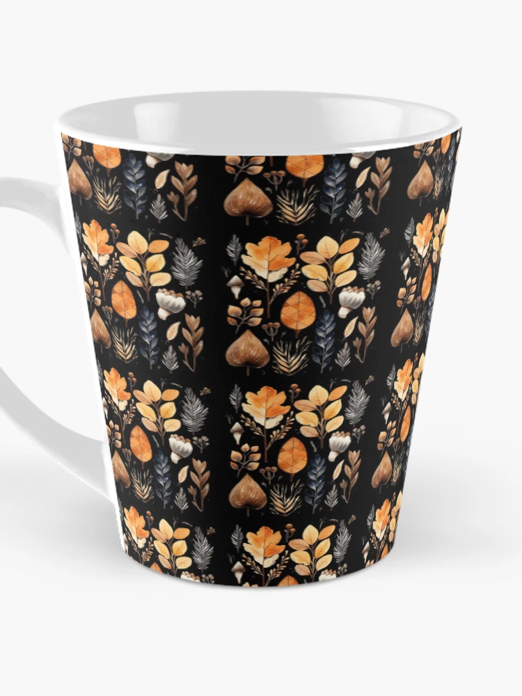 Thumbnail 3 of 4, Coffee Mug, Autumn Pattern Fall Pattern designed and sold by AnnaMDesign.