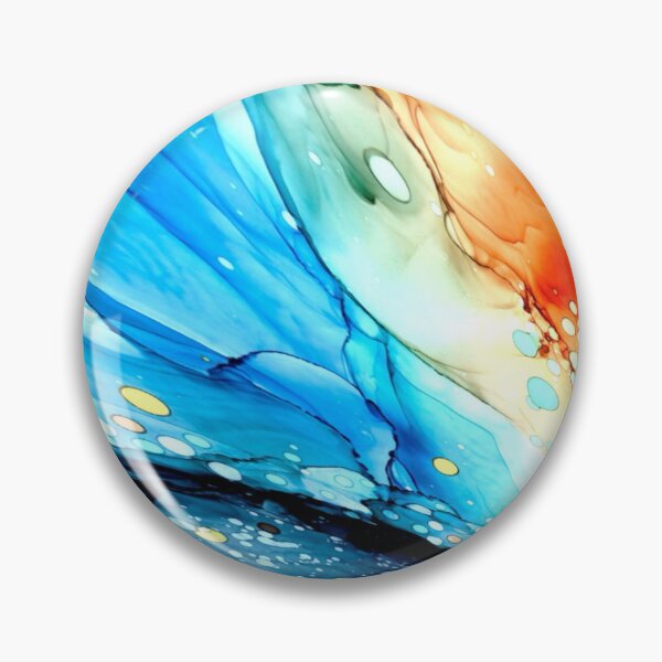 Item preview, Colorful bubbling river designed and sold by KalinsAtelier.