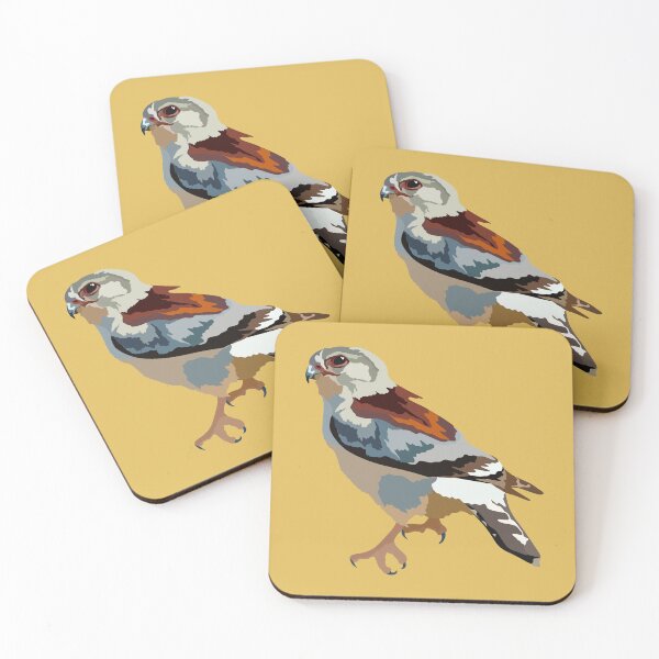 Item preview, A is for African Pygmy Falcon designed and sold by PrettylittlepastelUk.