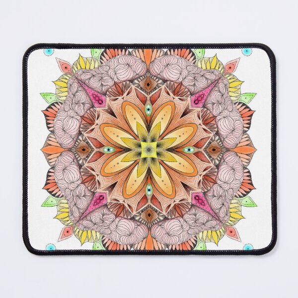 Item preview, Trippy mandala designed and sold by AliceWonderdraw.