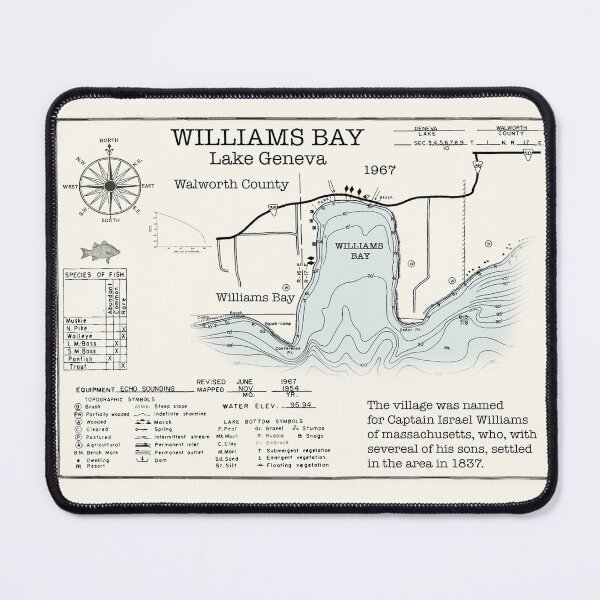 Item preview, Williams bay-Geneva Lake WI Walworth County  designed and sold by Jean Plout.