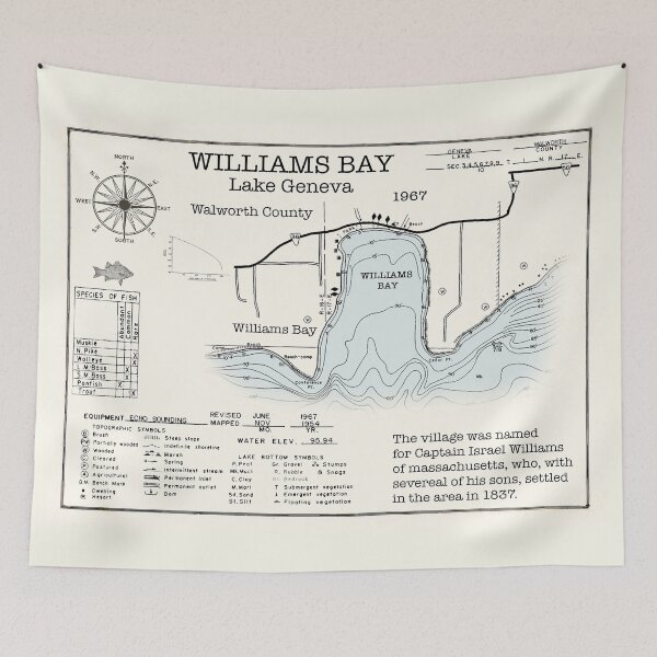Item preview, Williams bay-Geneva Lake WI Walworth County  designed and sold by Jean Plout.