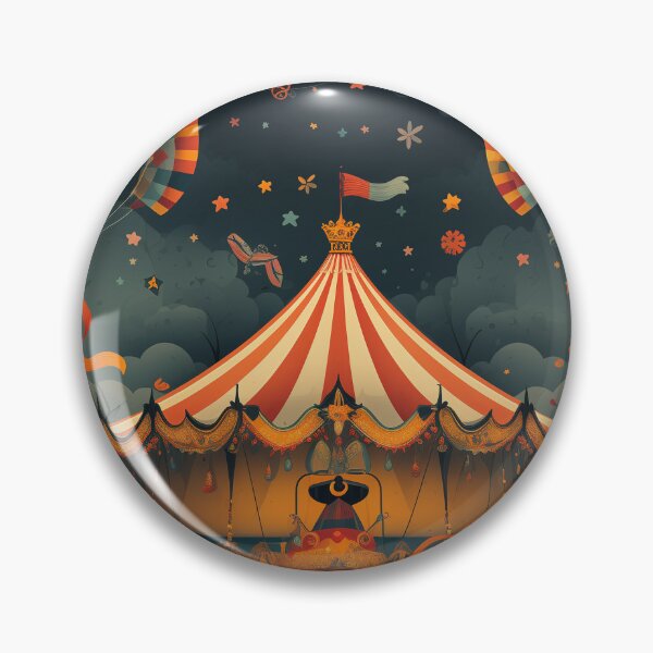 Item preview, Colourful Amazing Circus Digital Art designed and sold by Design  Essentails HQ.