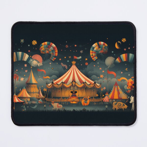 Item preview, Colourful Amazing Circus Digital Art designed and sold by Design Essentails HQ.