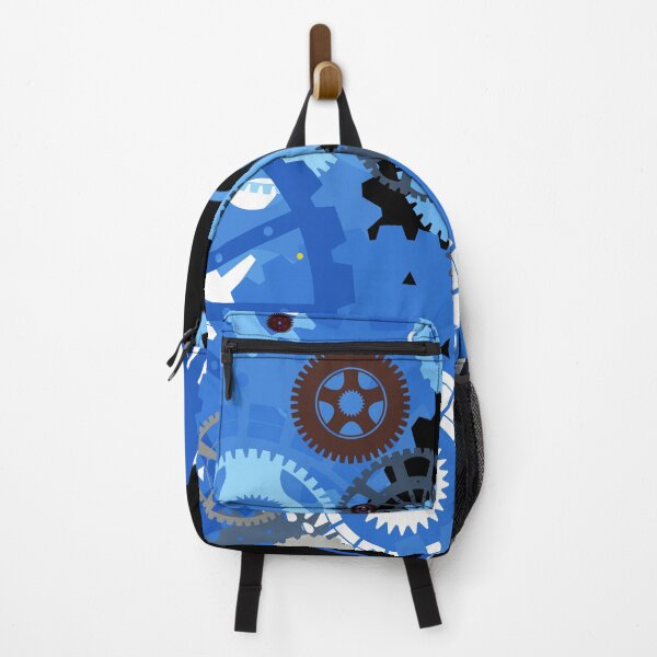 Item preview, Large Ocean Blue Cogwheels designed and sold by Tactux - Digital Artist.