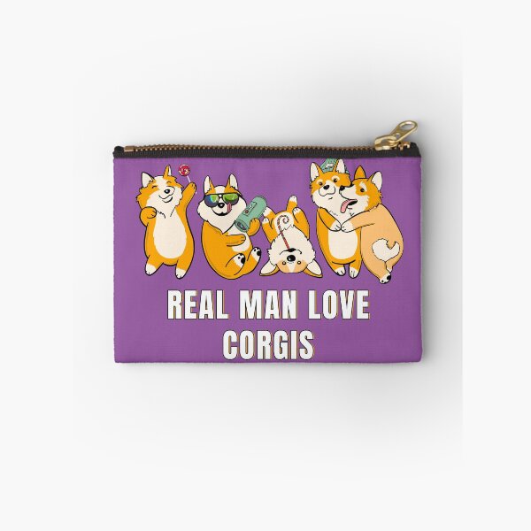 Item preview, Real Man Love Corgis - Corgi Tee Shirt, Phone Cases And Other Gifts designed and sold by MemWear.