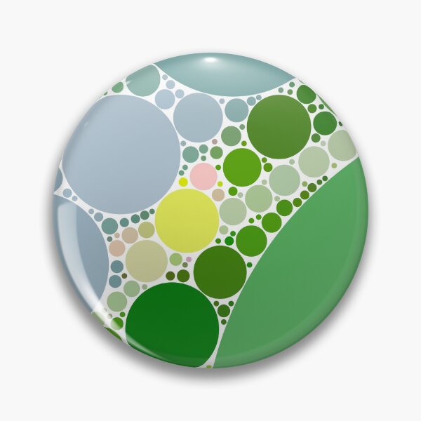 Item preview, Spring Green Large vs Small Polka Dots Design designed and sold by patternsoup.