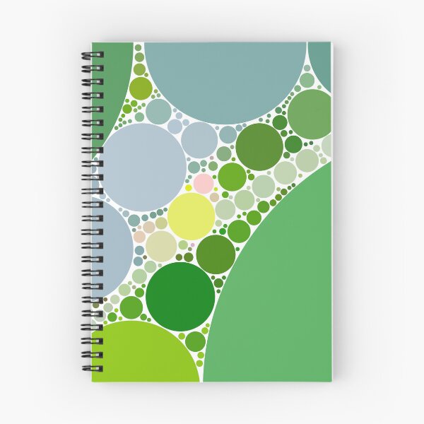 Item preview, Spring Green Large vs Small Polka Dots Design designed and sold by patternsoup.