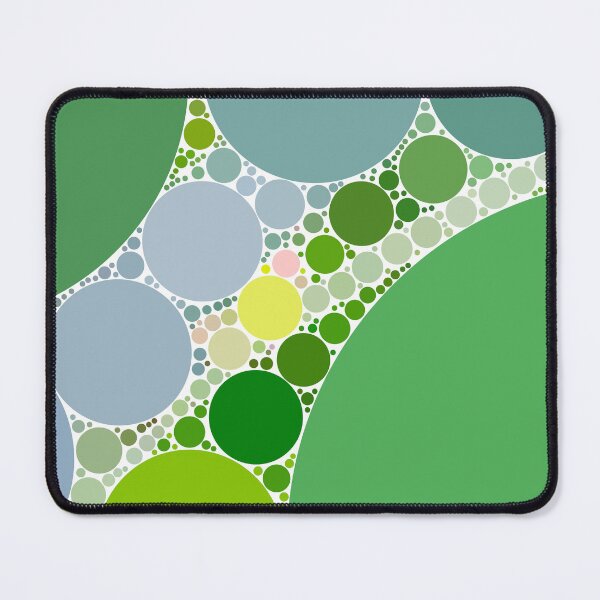 Item preview, Spring Green Large vs Small Polka Dots Design designed and sold by patternsoup.
