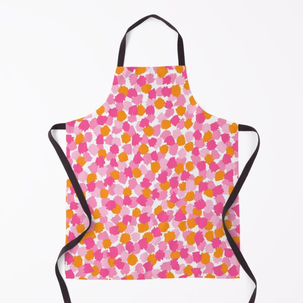 Item preview, Abstract Hot Pink and Orange Brush Stroke Effect Pattern designed and sold by OneThreeSix.