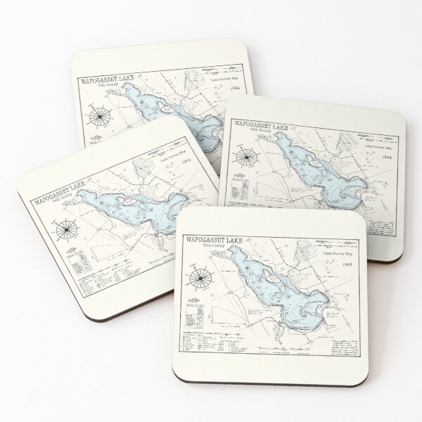 Item preview, Wapogasset Lake WI Polk County  designed and sold by Jean Plout.