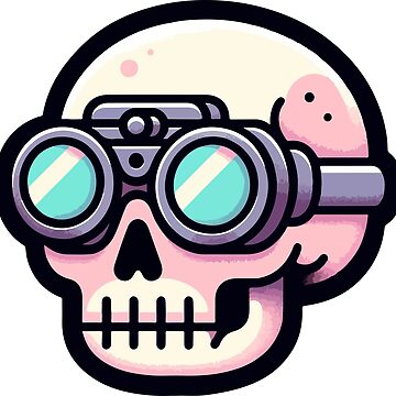 Artwork thumbnail, Cyberpunk Skull with Techno Goggles by OniumEth