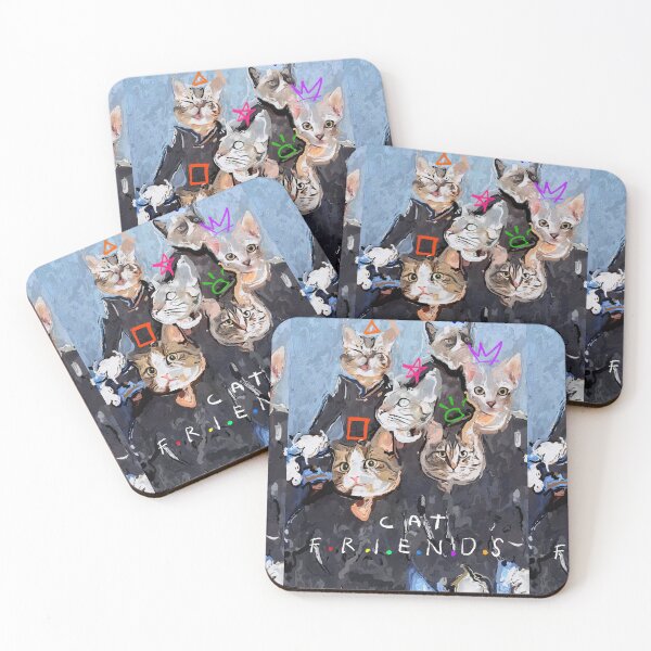 Item preview, cat friends  designed and sold by Cat cut cop.