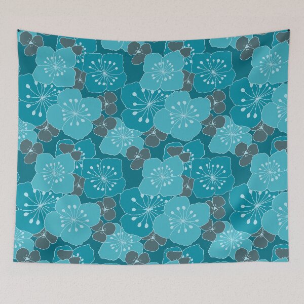 Item preview, Fairy flowers blue version designed and sold by GENEST-V.