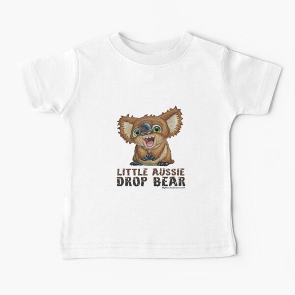 Little Aussie Drop Bear Baby T-Shirt