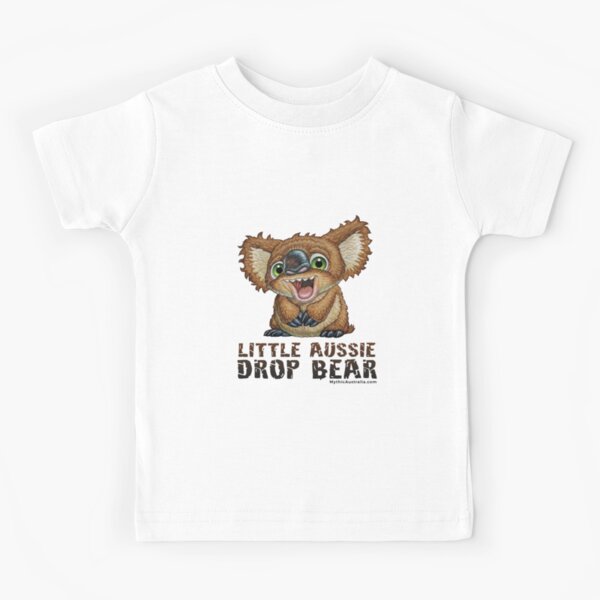 Little Aussie Drop Bear Kids T-Shirt