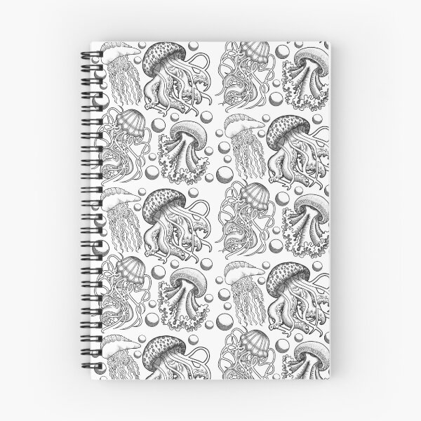 Item preview, Line And Dotwork Jellyfish Print designed and sold by Xyluxus.