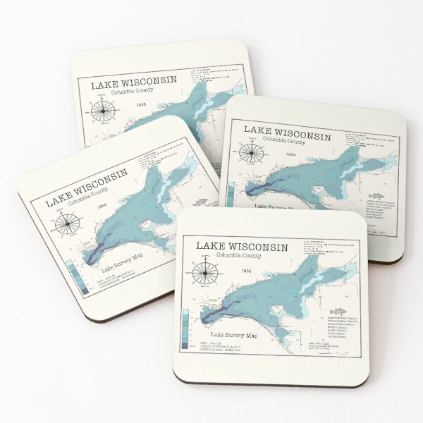 Item preview, Wisconsin Lake WI Columbia County  designed and sold by Jean Plout.