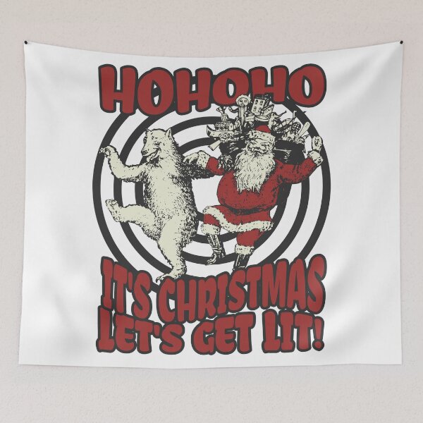 Item preview, it's Christmas, Let's get lit! designed and sold by Retro-Rebellion.