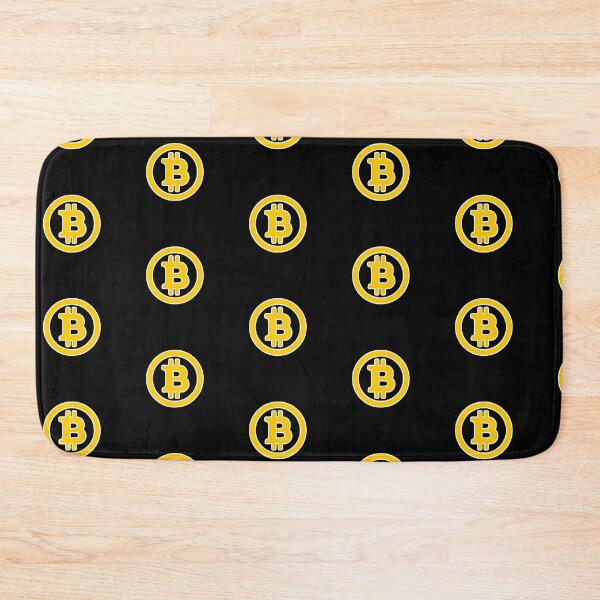 Item preview, Bitcoin Logo Pattern designed and sold by kreafox.