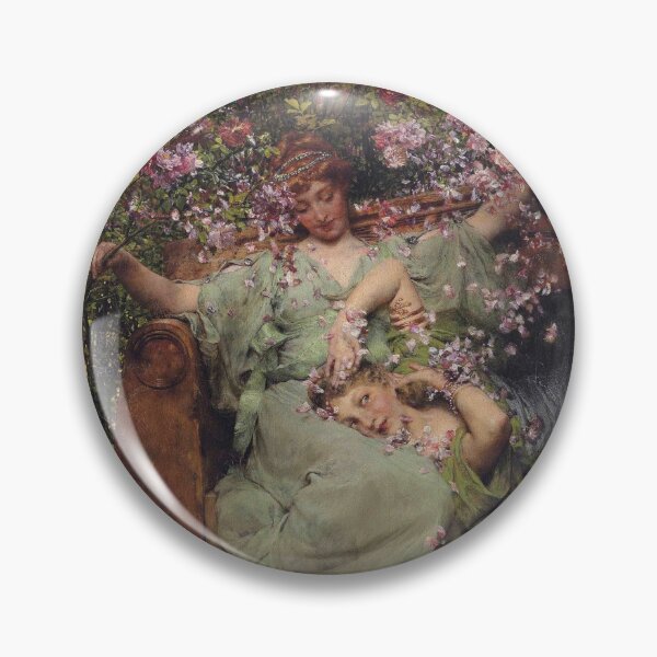 Item preview, In a Rose Garden (1890) - Lawrence Alma Tadema designed and sold by SALON DES ARTS.