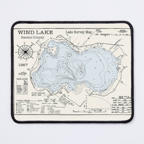 Item preview, Wind Lake WI Racine County designed and sold by Jean Plout.