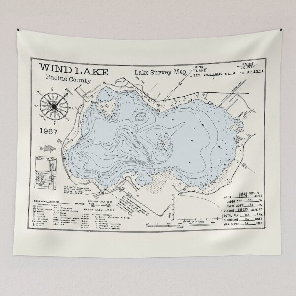 Item preview, Wind Lake WI Racine County  designed and sold by Jean Plout.