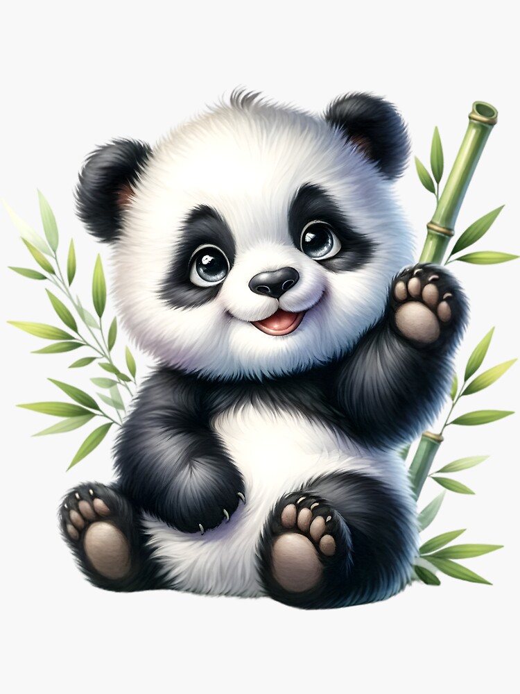 Baby Panda | Vinyl Sticker Baby Panda | Vinyl Sticker