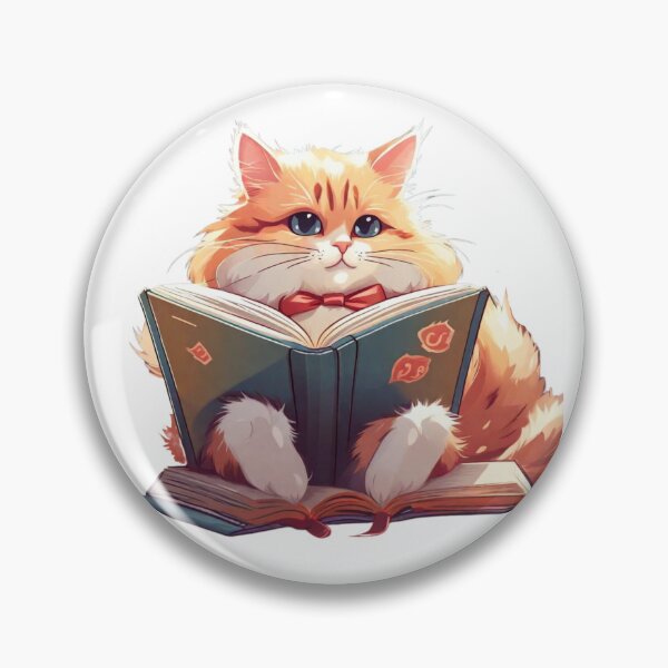 Item preview, Cat Loves Book Cute Cat With Book Cute Cat Reading Book Funny Gifts For Cat Lovers Funny Gifts For Book Lovers  designed and sold by MatthewViews.