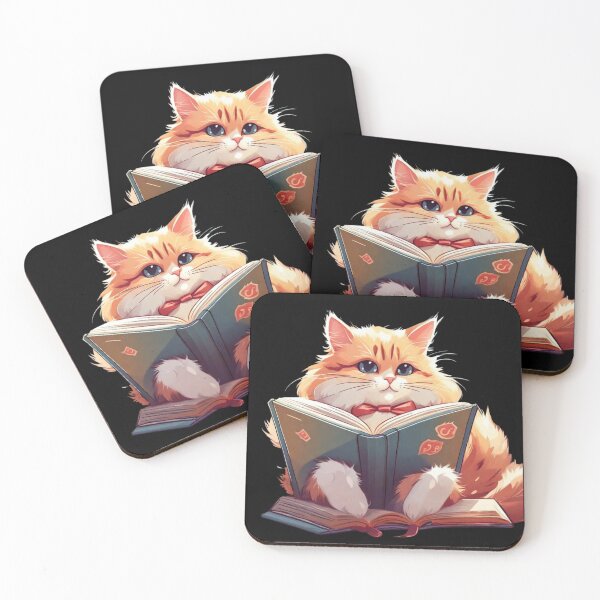 Item preview, Cat Loves Book Cute Cat With Book Cute Cat Reading Book Funny Gifts For Cat Lovers Funny Gifts For Book Lovers  designed and sold by MatthewViews.