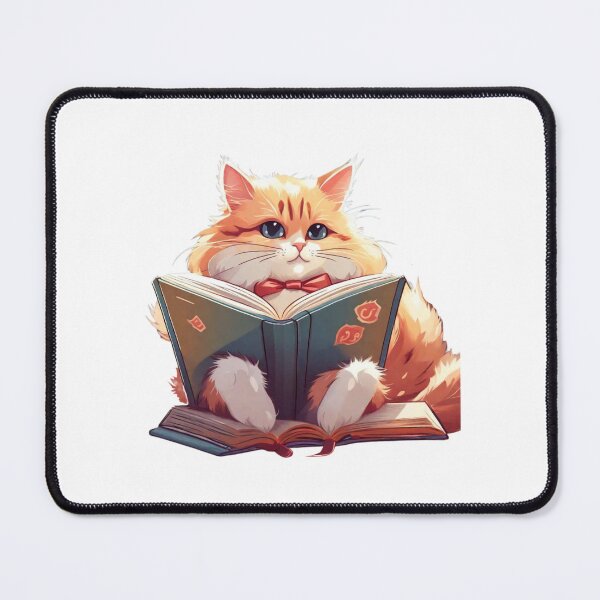 Item preview, Cat Loves Book Cute Cat With Book Cute Cat Reading Book Funny Gifts For Cat Lovers Funny Gifts For Book Lovers  designed and sold by MatthewViews.