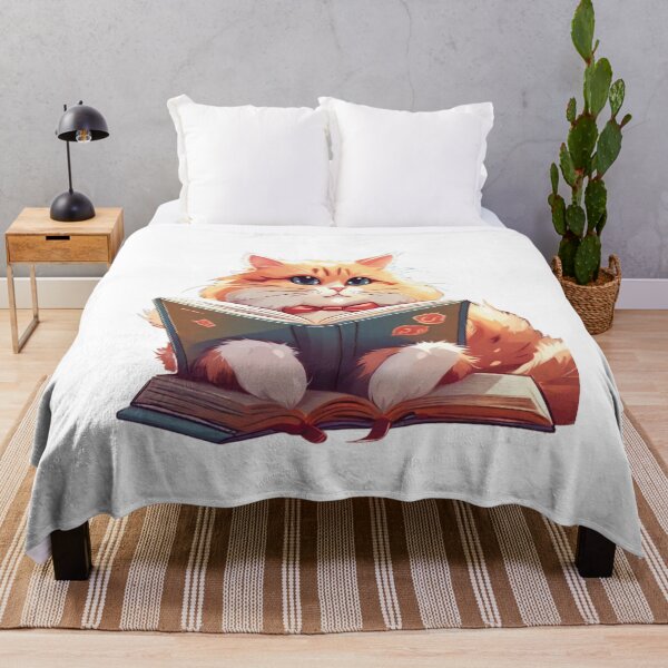 Item preview, Cat Loves Book Cute Cat With Book Cute Cat Reading Book Funny Gifts For Cat Lovers Funny Gifts For Book Lovers  designed and sold by MatthewViews.